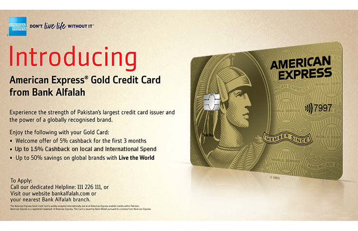 Bank Alfalah American Express Card