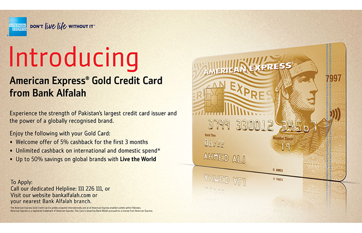 Bank Alfalah American Express Card